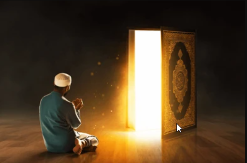 Person praying